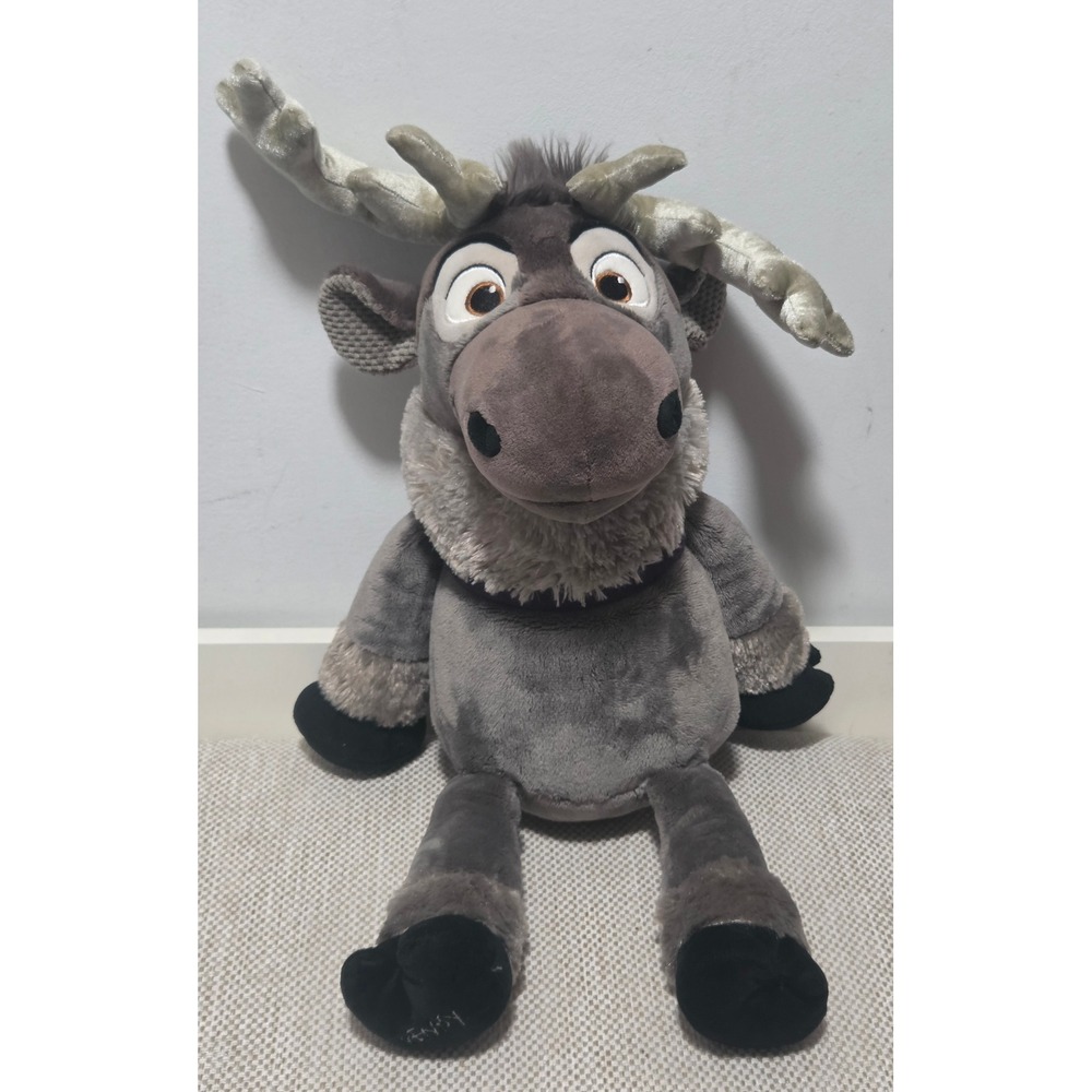 Disney Frozen Sven Reindeer Scentsy Buddy Plush Grey Brown Stuffed Animal Toy